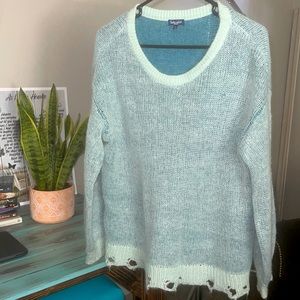 Splendid women’s crew neck long sleeve pullover